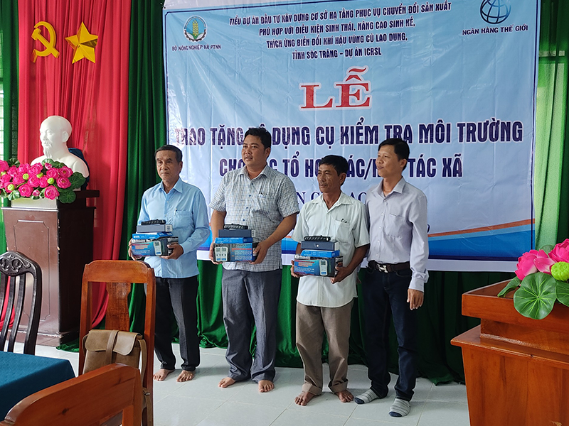DỰ ÁN ICRSL - BAN QUẢN LÝ DỰ ÁN 2 TỈNH SÓC TRĂNG